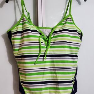 ZeroXPosur Swim Top Sz 16 EUC